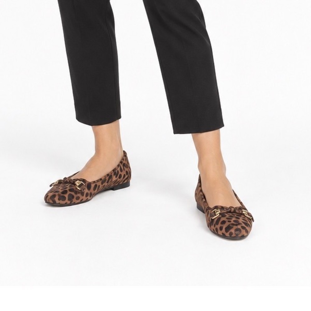 Torrid Vintage Y2K Leopard Print Flats Loafers Women's Size 8